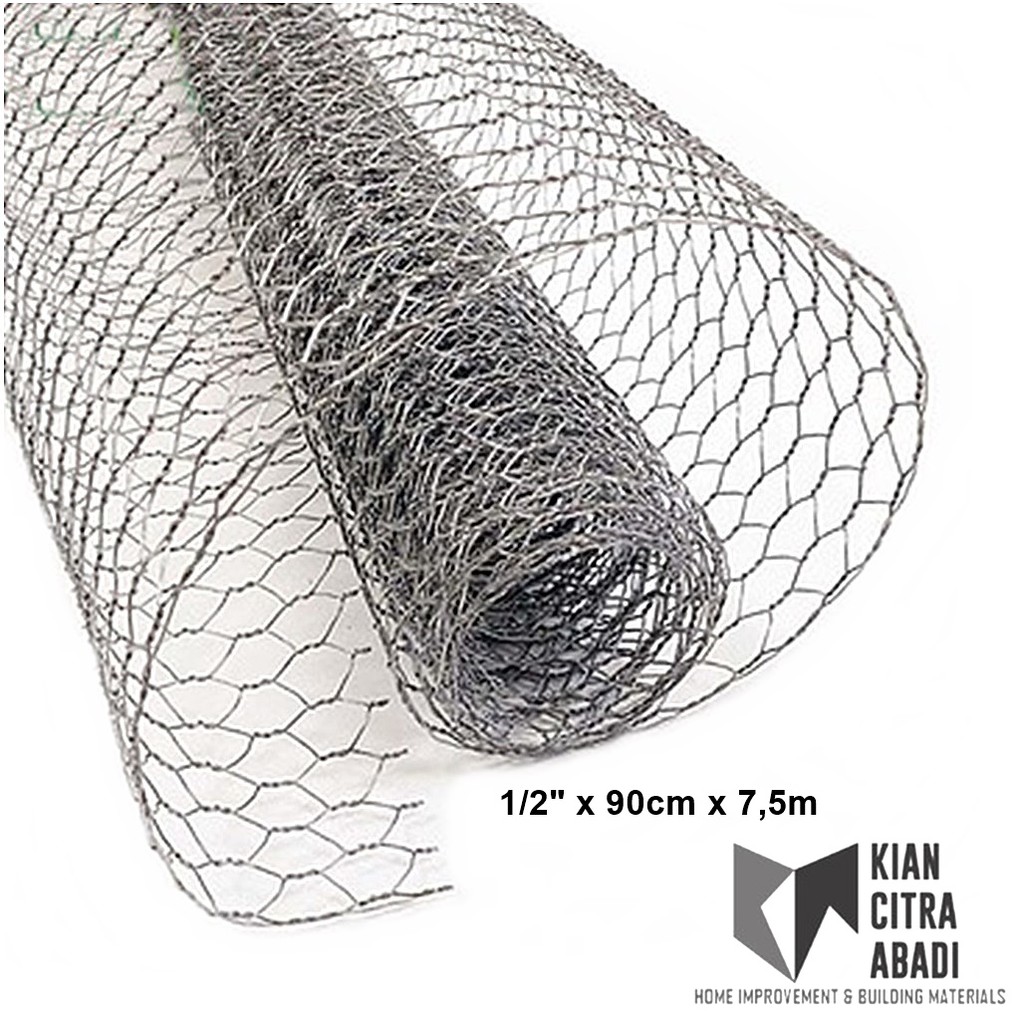 Kawat Ayam Roll Rollan Chicken Wire Mesh Kawat Kawat Ayam Roll Rollan Chicken Wire Mesh Kawat