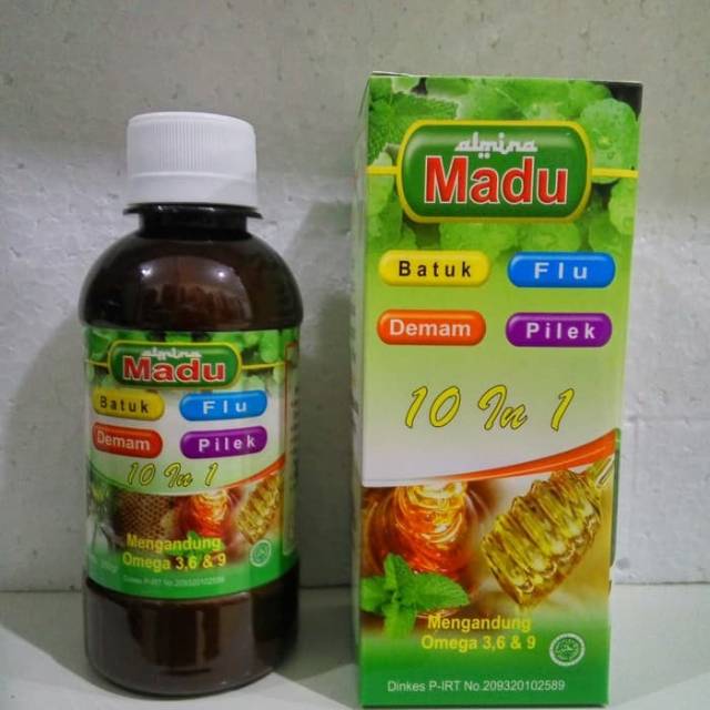 

Madu flu dan batuk 10in1 almina 250gr