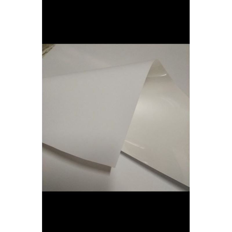 kertas sticker vinyl matte 150 gsm A4 waterproff/stiker vinil doff waterproff isi 10 lembar