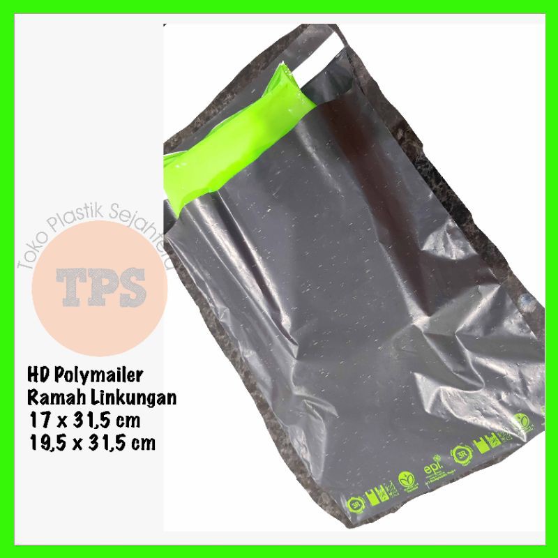 

Polymailer ramah lingkungan 17x31,5 isi 100 pcs