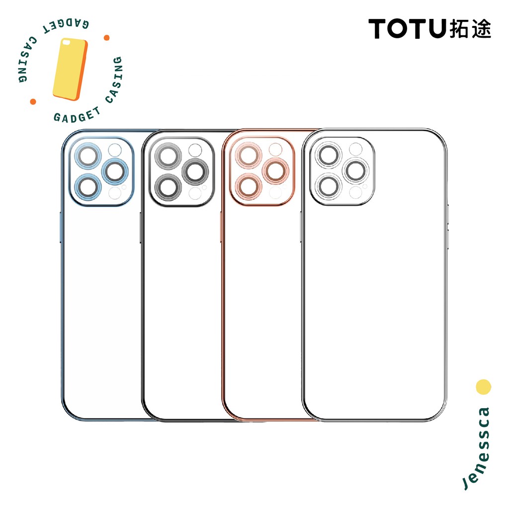 TOTU iPhone 12 Pro/12 Pro Max Camera Case Casing Pelindung Kamera