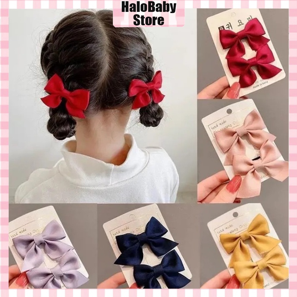 Halobaby Jepit Rambut Pita Anak / Jepitan Rambut Korea / Hairpin Korea