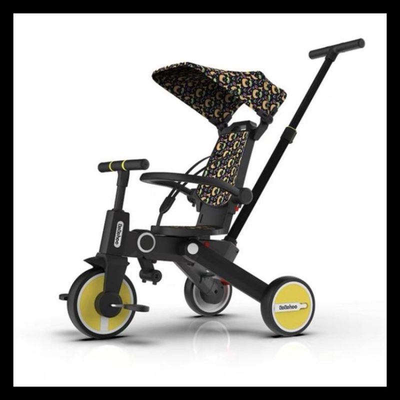 BEBEHOO GEN 2 7IN1 SMART FOLDING TRIKE STROLLER - Sepeda Bayi