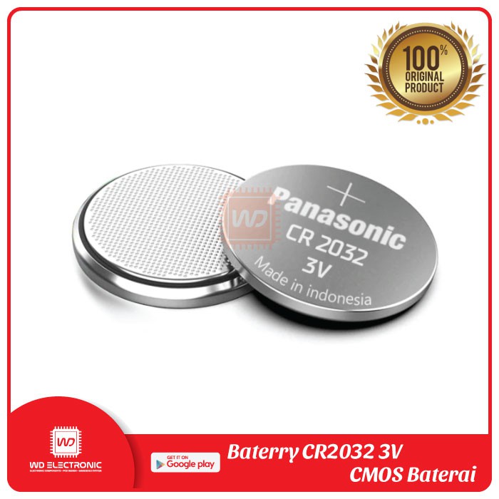 Baterai CR2032 CR 2032 Panasonic Original