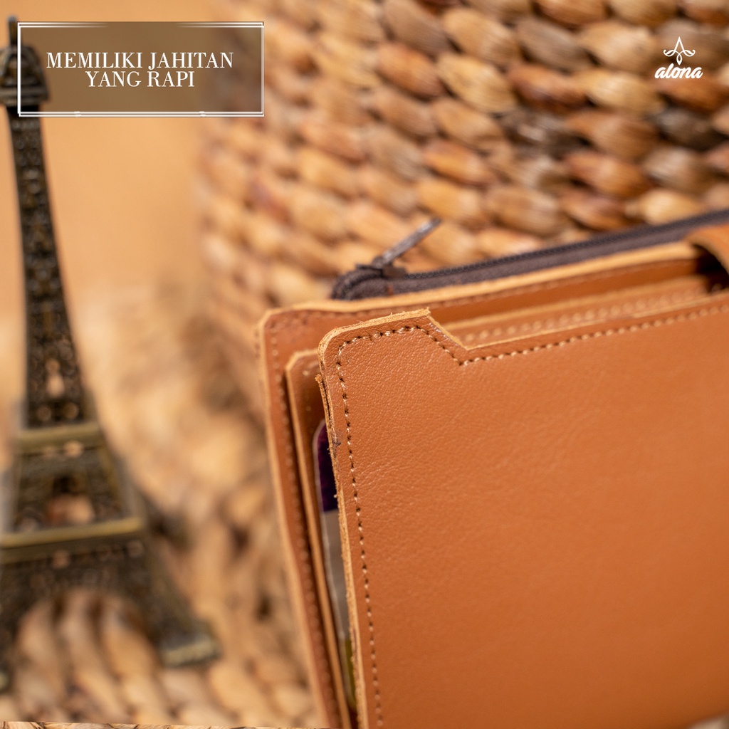 REVEN LEATHER - dompet wanita kulit asli alona evelyn  alona leather