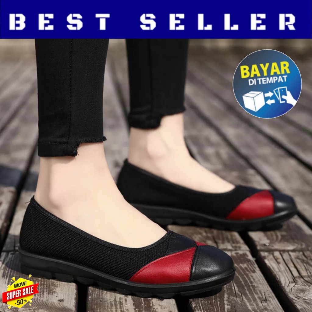 LUTTON - sepatu casual wanita - SEPATU BALET LT 10