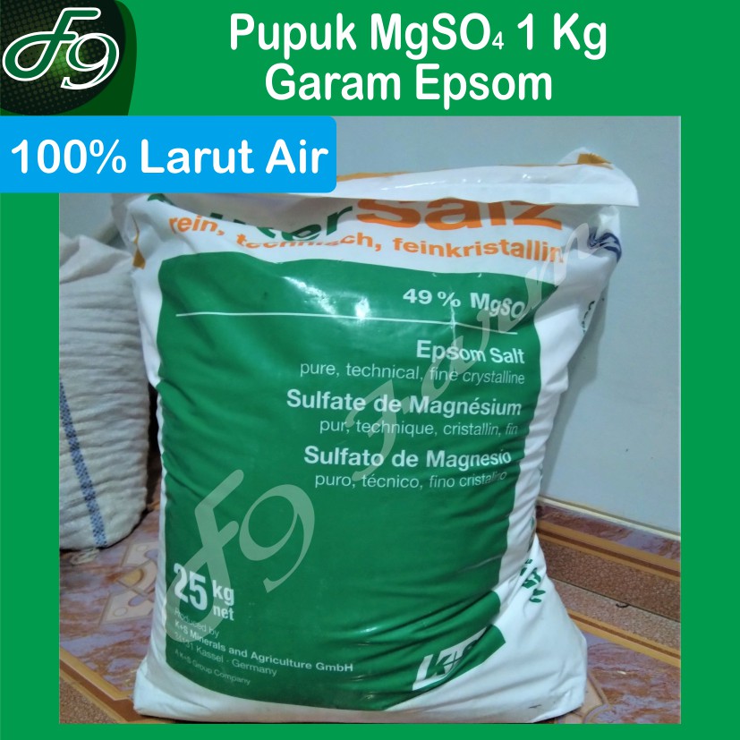 Pupuk Magnesium Sulfat MgSO4 Garam Inggris Epsom 1 Kg