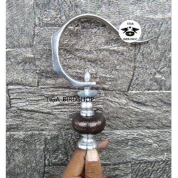 GANTUNGAN BNR NON LIPAT + PION REPLIKA TOMAT HITAM ANTI KARAT SANGKAR KANDANG BURUNG MURAI LOVEBIRD