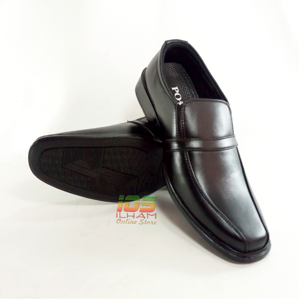 Sepatu Pria Pantofel Slop Dewasa Polo 02 Size 39-43 Hitam