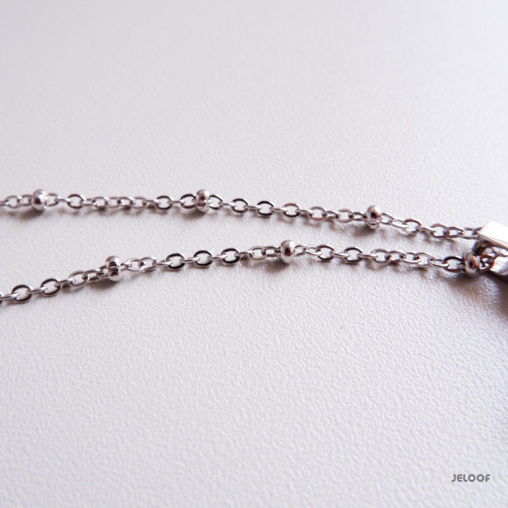 Jeloof Kalung Deux | Stainless Steel Deux Necklace | Kalung Salib