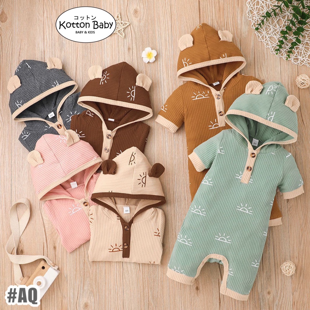 0-12bln JUMPER HOODIE BASIC BAYI | JUMPSUIT ROMPER BAJU PAKAIAN ANAK catalog XMY AQ