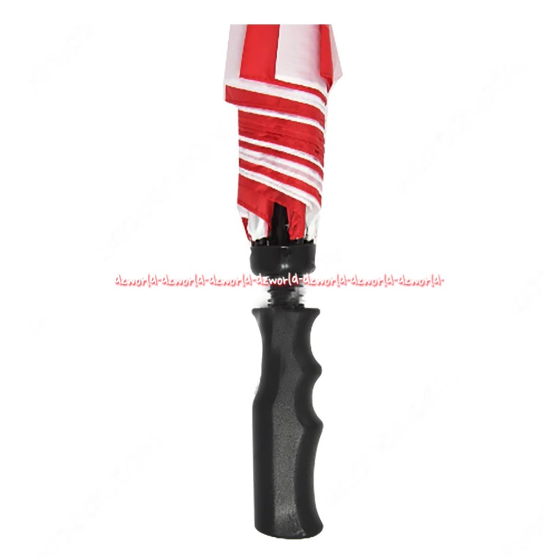 Ace Payung Besar Jumbo Umbrella Golf Merah Hitam 148Cm Payung Ukuran Besar Big