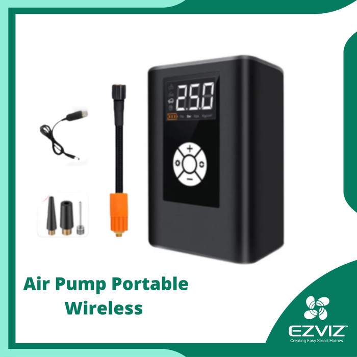 Pompa Ban Mobil Digital Portabel Mini Air Pump Portable