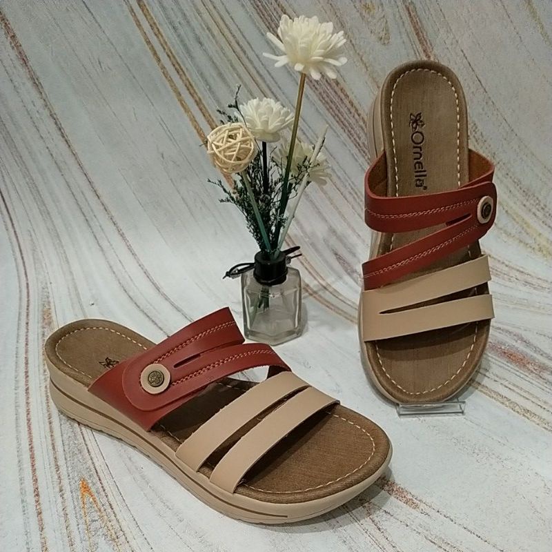 ANNETA SANDAL WADGES WANITA