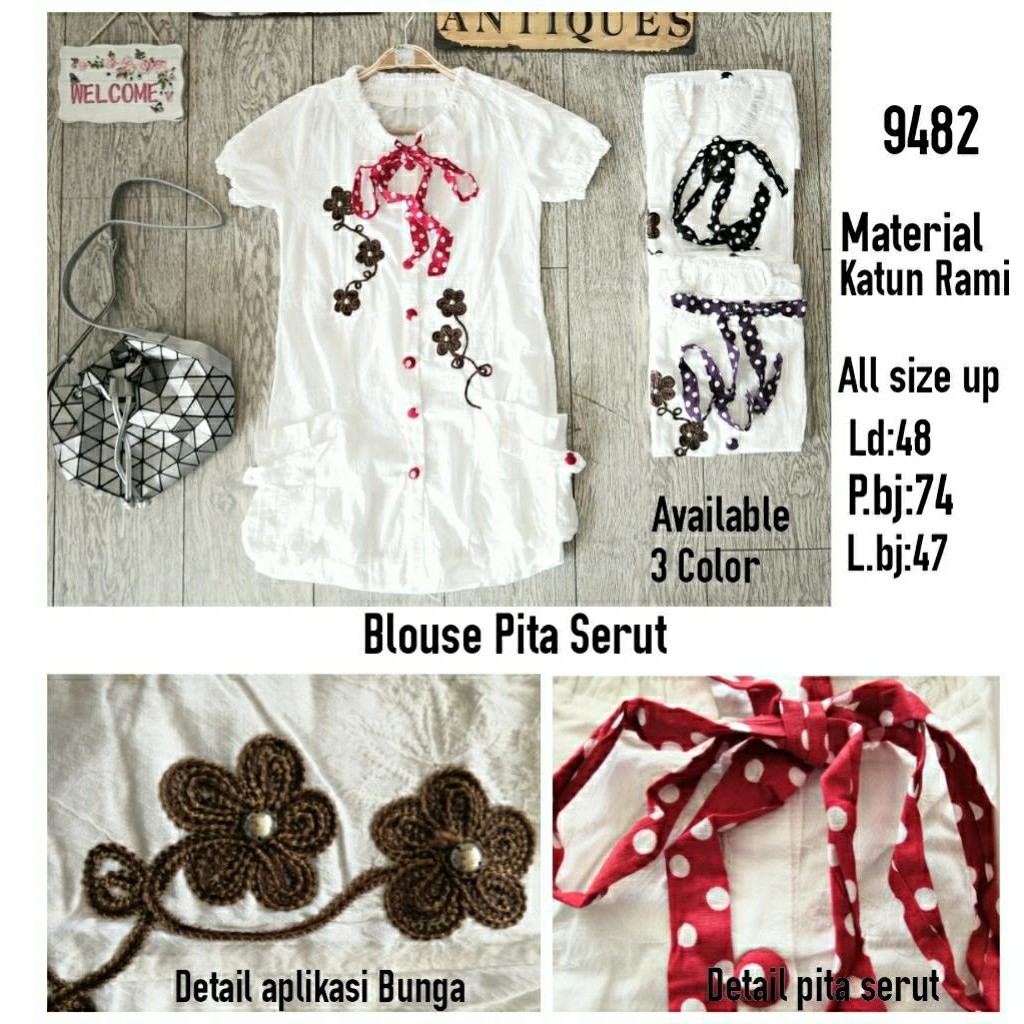 

Blouse Pita Serut 9482