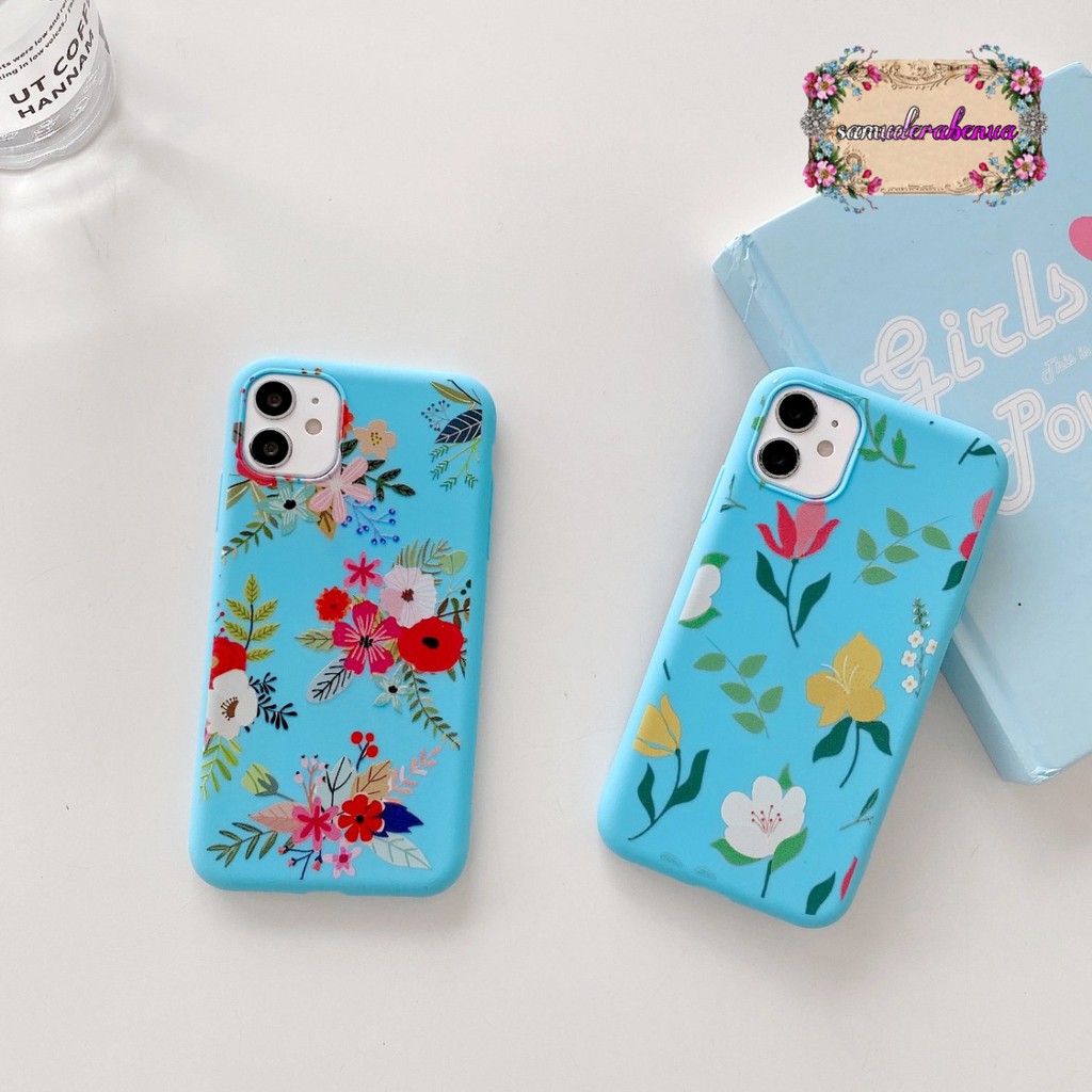 SS053 SOFTCASE BUNGA Xiaomi Redmi 3 4a 5a 6a 8a Pro 8 9a 9c 9 POCO M2 10a Note 4 4x 5a Prime 5 6 7 8 9 Pro 10x SB1823