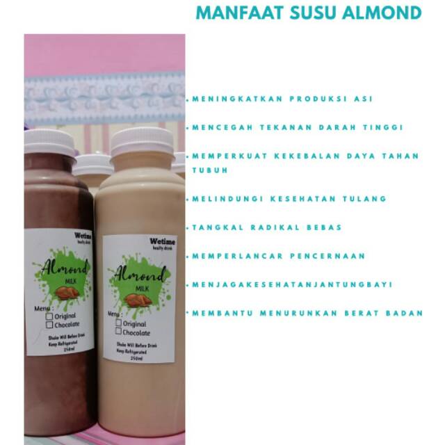 

Susu almond