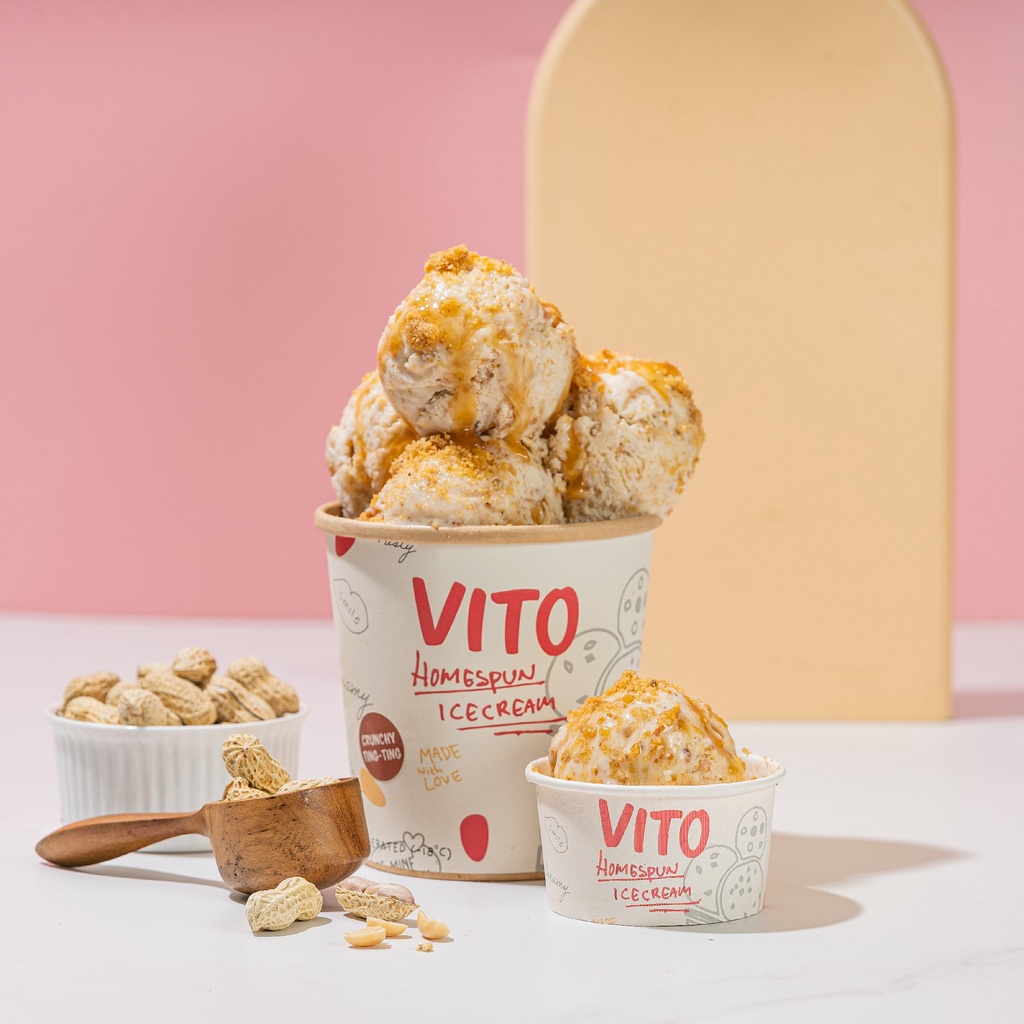 

VITO HOMESPUN ICE CREAM - SIGNATURE - CRUNCHY TING-TING