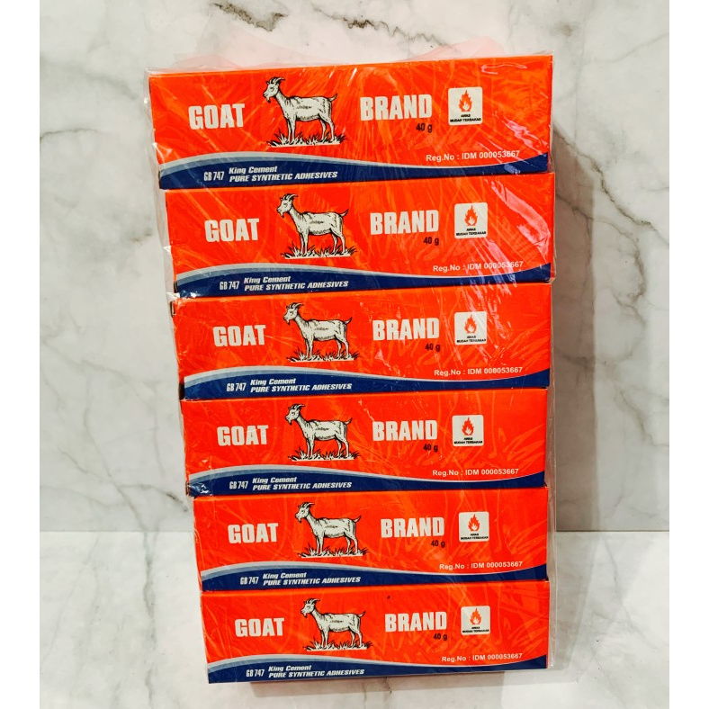 

Lem Kambing Odol Tube Goat 40 gram