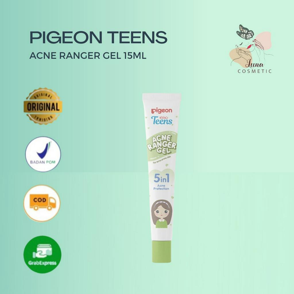 Pigeon Teens Acne Ranger Gel 15ml | Toner 95ml | Moisturizer | Facial Wash | Perawatan Jerawat