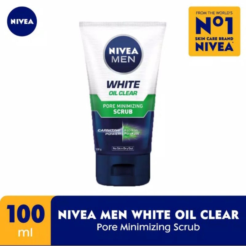 NIVEA SABUN CUCI MUKA PRIA OIL CONTROL SCRUB 100ML