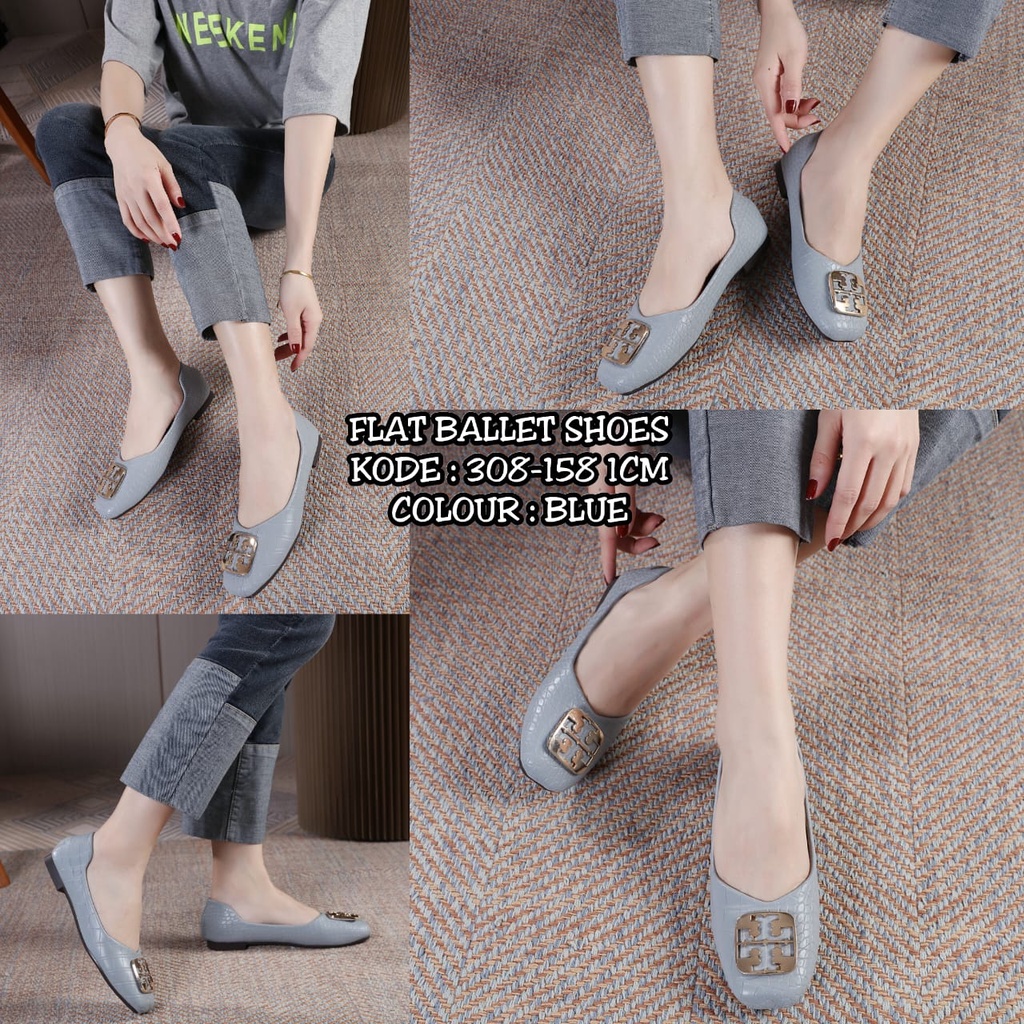 FLAT BALLET SHOES  308-158