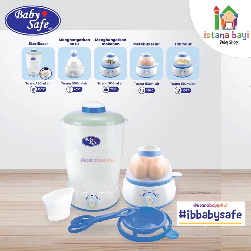 Baby Safe Multifunction Sterilizer Lb310 - Steril botol/mesin steril perlengkapan bayi