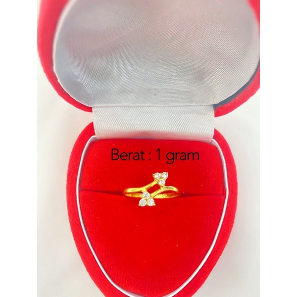 cincin 1gr emas muda