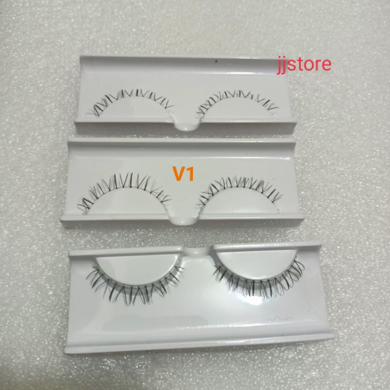 Bulu Mata Palsu Panjang Alami Keriting Tebal Ekstensi Kecantikan Makeup