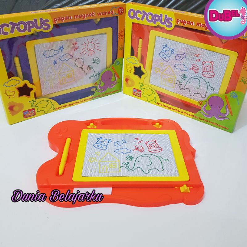 

Papan Magnet Warna / Papan Tulis Anak Magnet Warna / Magic Board / Color Drawing Board