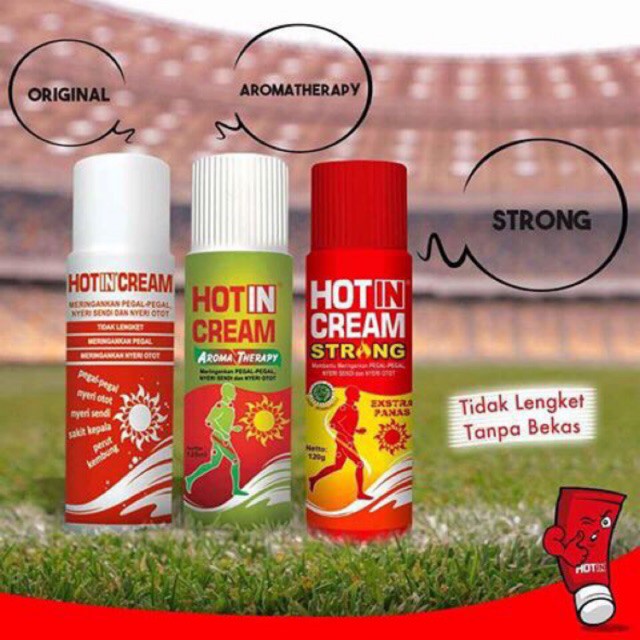 Hotin Cream Botol 120gr/ Hot in Krim Pegal Nyeri Otot