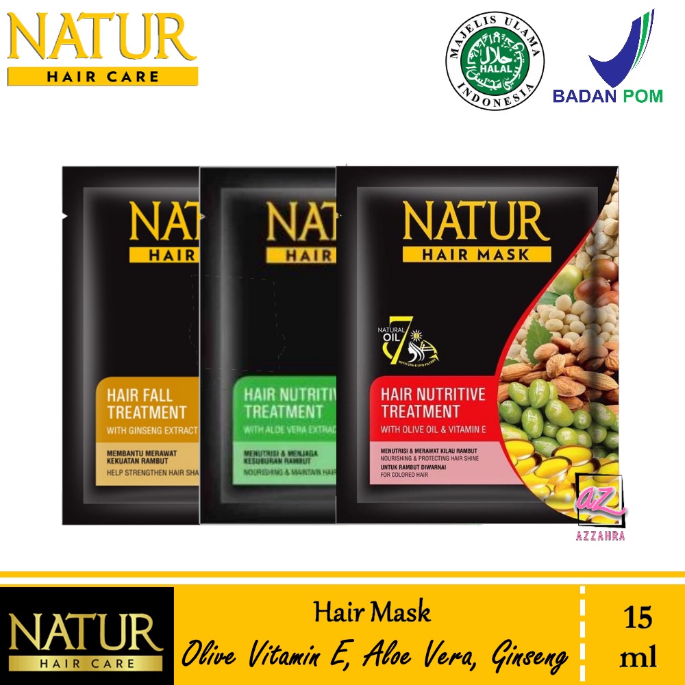 NATUR Hair Care Series | Shampoo | Conditioner | Hair Tonic | Hair Mask | Hair Vitamin