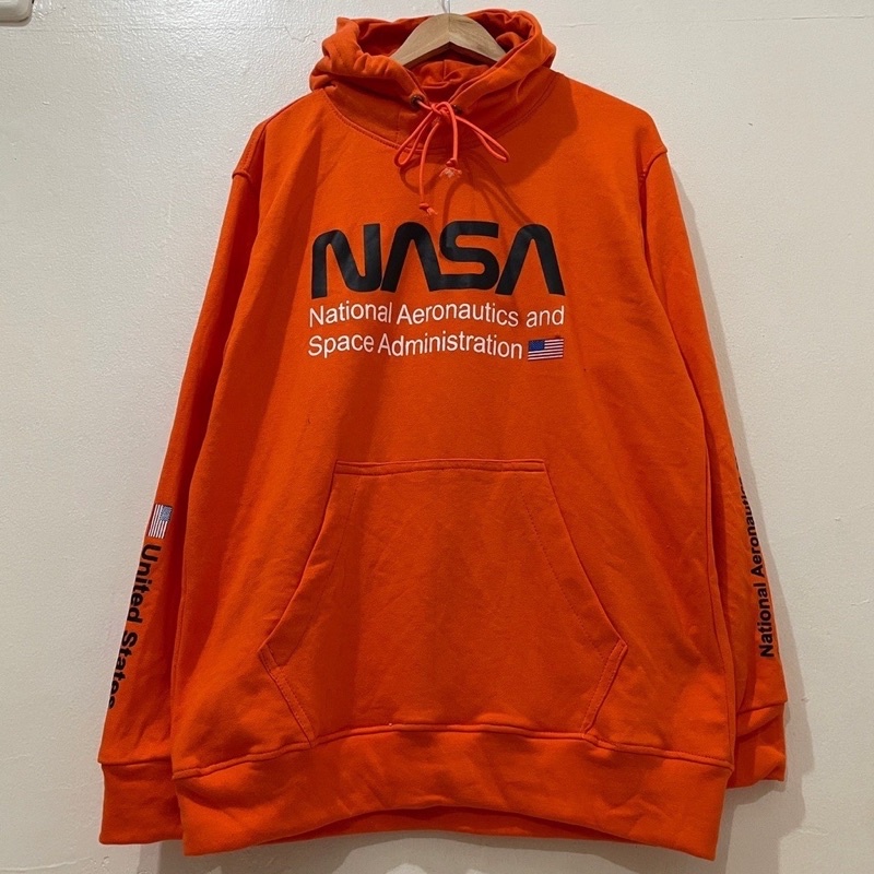 Hoodie Nasa Flag Orange H*M