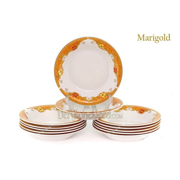 Piring lontong / piring makan 9 inch Vicenza P131 (1lusin)