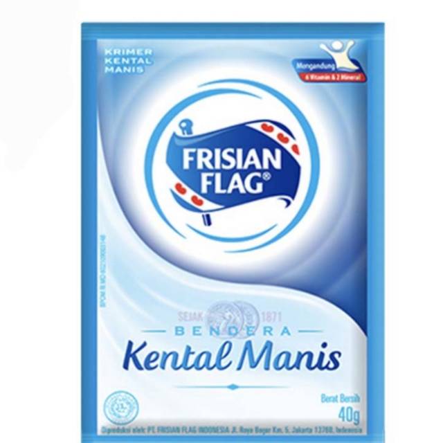 

Frisian Flag Kental Manis sachet Renceng 40gx6pc