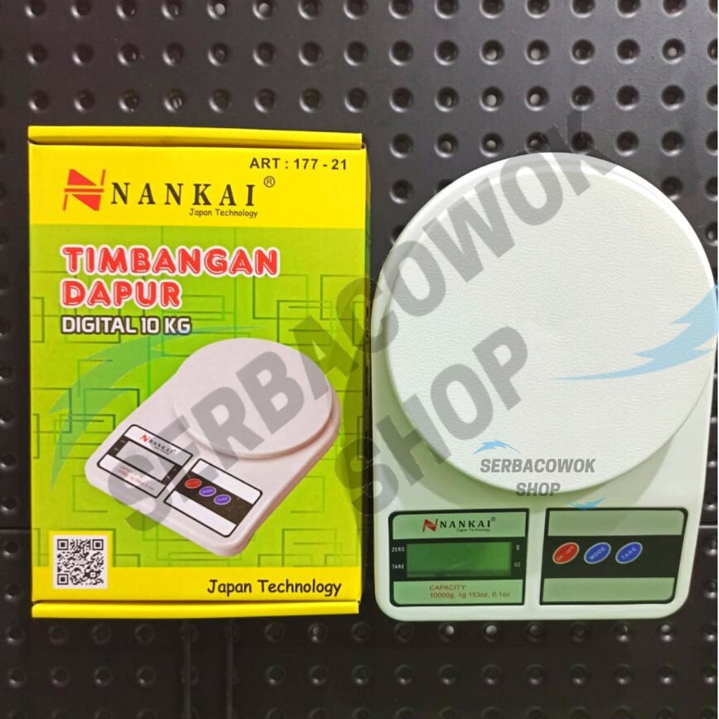 Nankai Timbangan Dapur Digital 10 Kg Timbangan Kue Analog Digital Scale Termurah Berkualitas