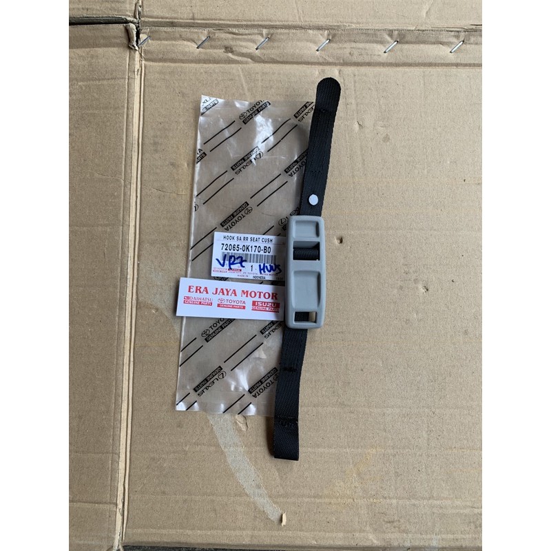 tali gantungan jok belakang abu fortuner VRZ original