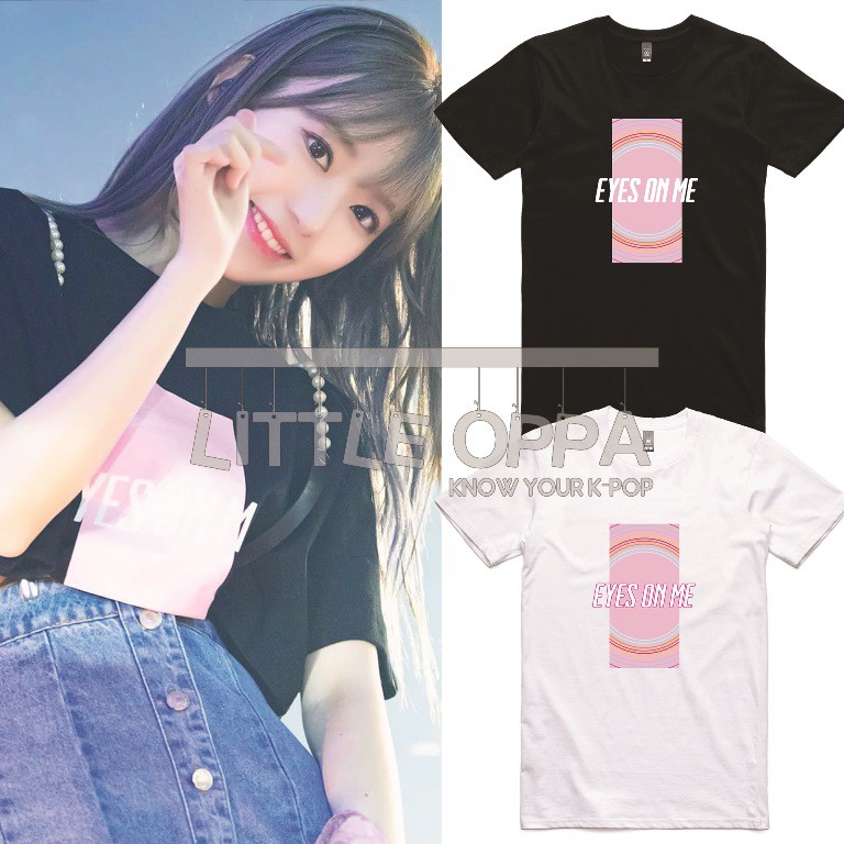 KAOS T-SHIRT IZONE EYES ON ME IZONE 1ST CONCERT T-SHIRT