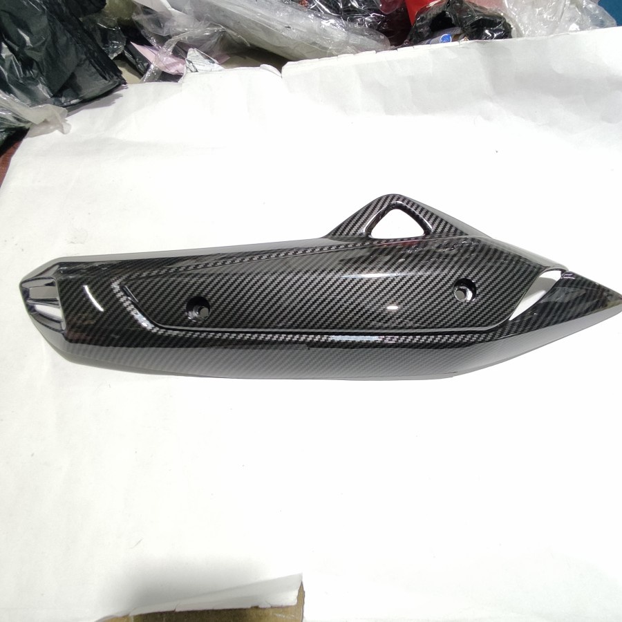 Cover tutup knalpot carbon nmax karbon muffler tutup