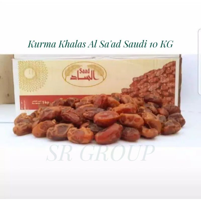 Kurma Khalas 10 Kg Fresh