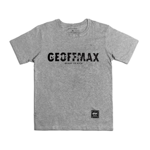 T shirt Geoff max/brand bandung/lokal bandung/original/kaos original/lokal produk indonesia