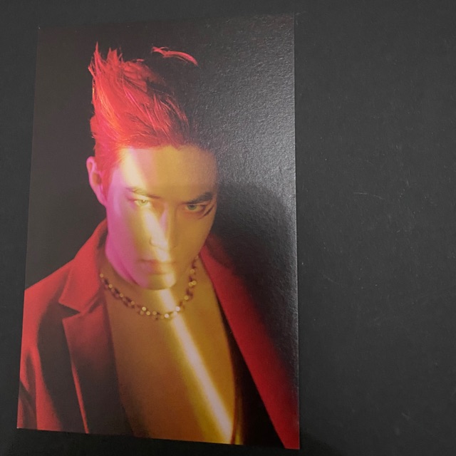 EXO Suho Postcard Snow Globe