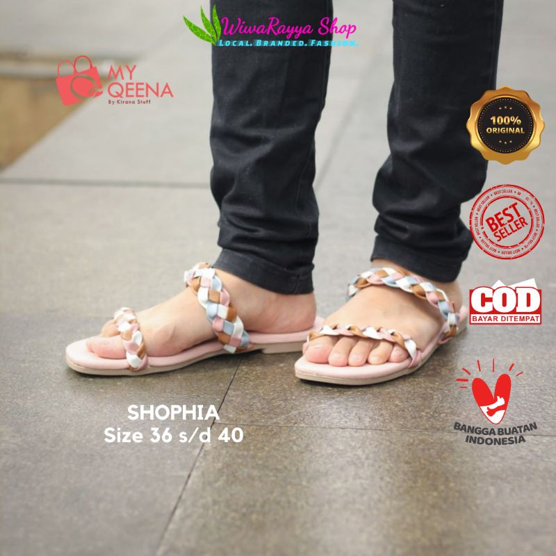 Sandal Wanita Terbaru SHOPHIA Original My Qeena by Kirana Stuff