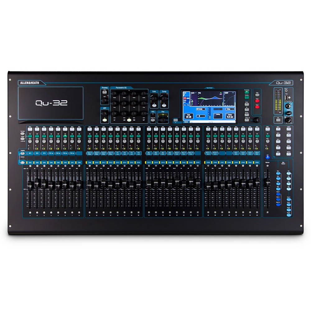 Mixer Allen & Heath Digital Mixer QU 32 QU-32 QU32 32 Channel Original