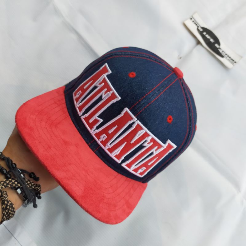 topi cap snapback atlanta luxury headwear second bekas