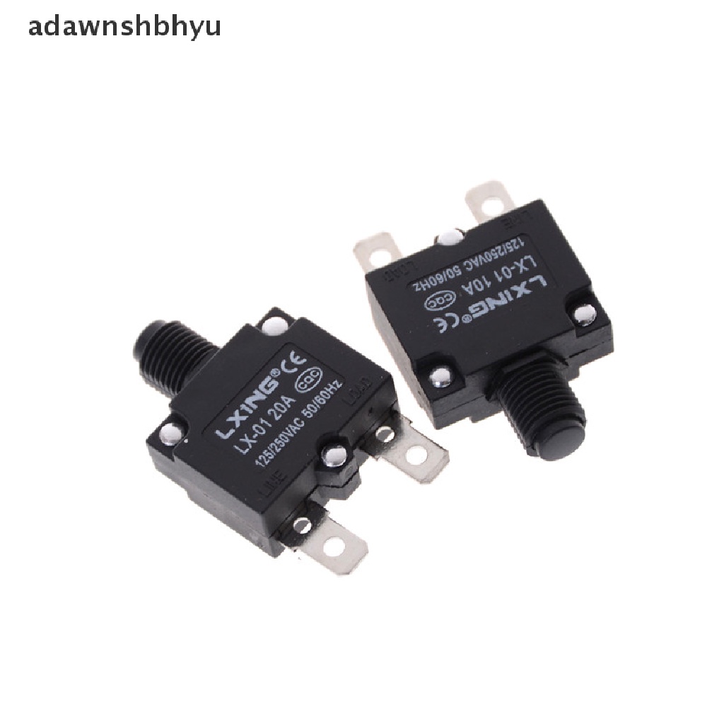 Adawnshbhyu 1pc thermal switch Pemutus Arus overload Pelindung overload Saklar