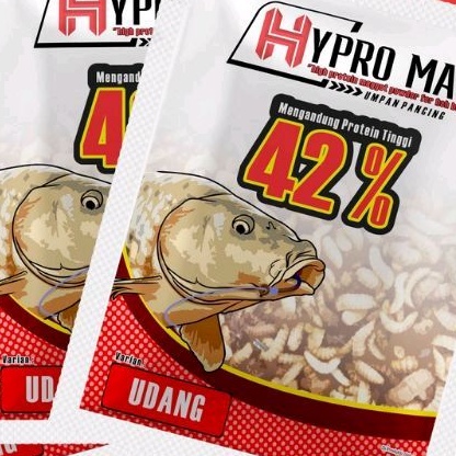 umpan HYPRO MAG 42%protein Udang Tuna Kerapu Salmon Daging Tenggiri Tengiri hypromag