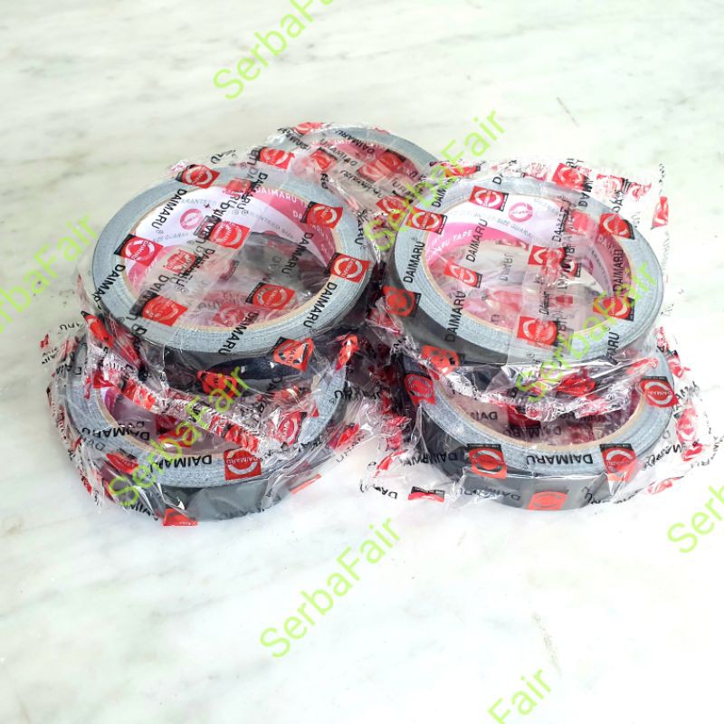 

Lakban Kain / Cloth Tape Daimaru 1Inch (24mm) Berkualitas