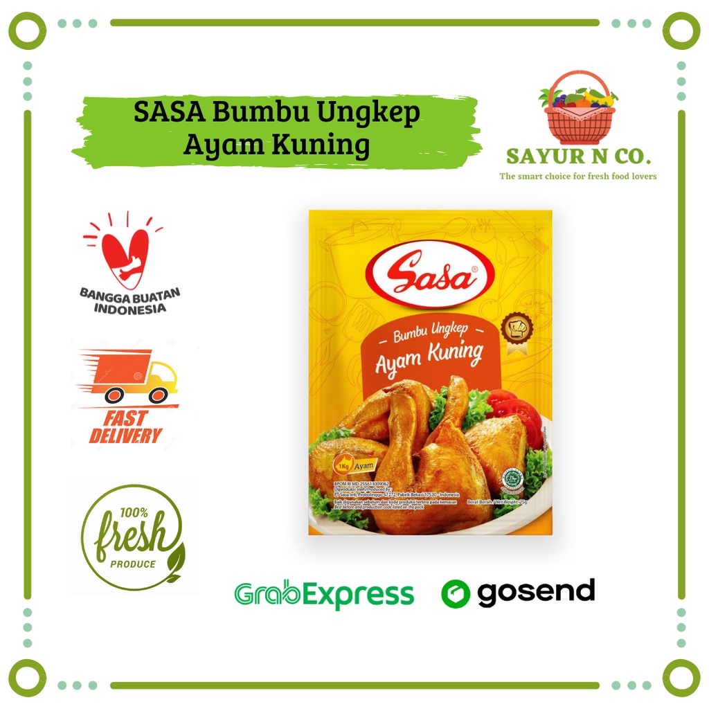 

SASA Bumbu Ungkep Ayam Kuning | Sayur N Co Bekasi