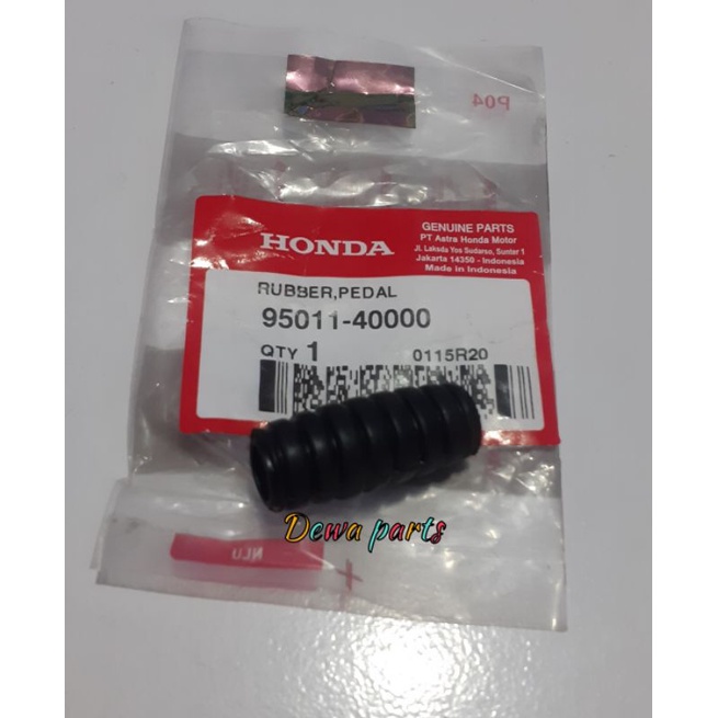 rubber karet pedal verseneleng 95011-40000. original ahm